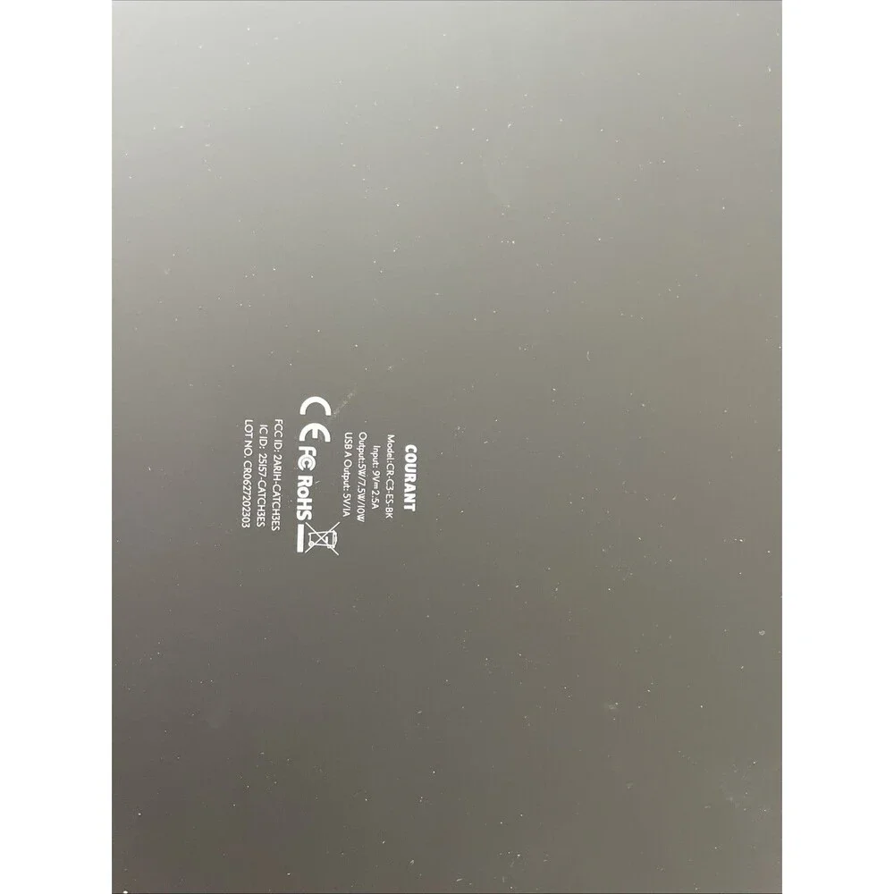 READ Courant Catch:3 Essentials Belgian Linen Wireless Charger & Valet Tray